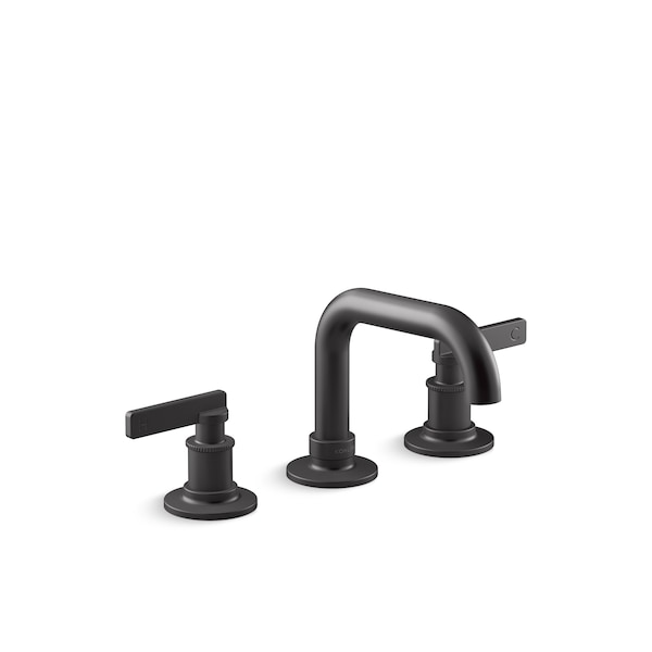 Widespread Bathroom Sink Faucet 1.2 GPM in Matte Black